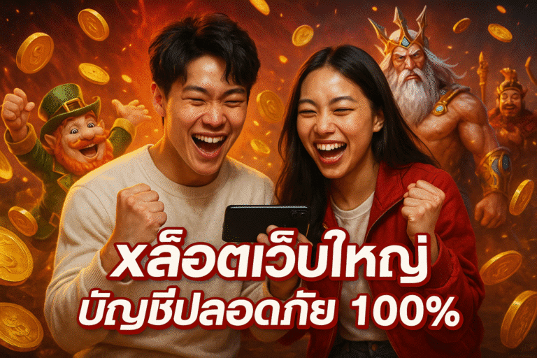 XOXCLUB สล็อตเว็บใหญ่ บัญชีปลอดภัย 100%