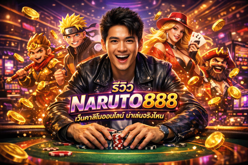 รีวิว NARUTO888 เว็บคาสิโนออนไลน์ น่าเล่นจริงไหม