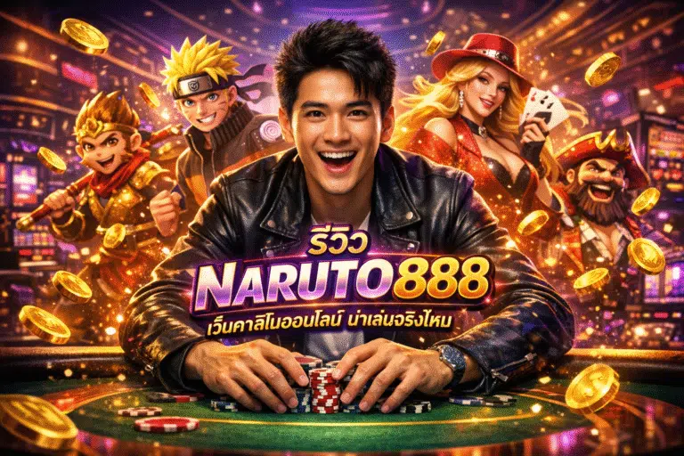 รีวิว NARUTO888 เว็บคาสิโนออนไลน์ น่าเล่นจริงไหม