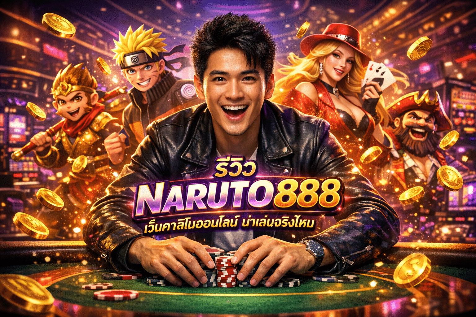 รีวิว NARUTO888 เว็บคาสิโนออนไลน์ น่าเล่นจริงไหม