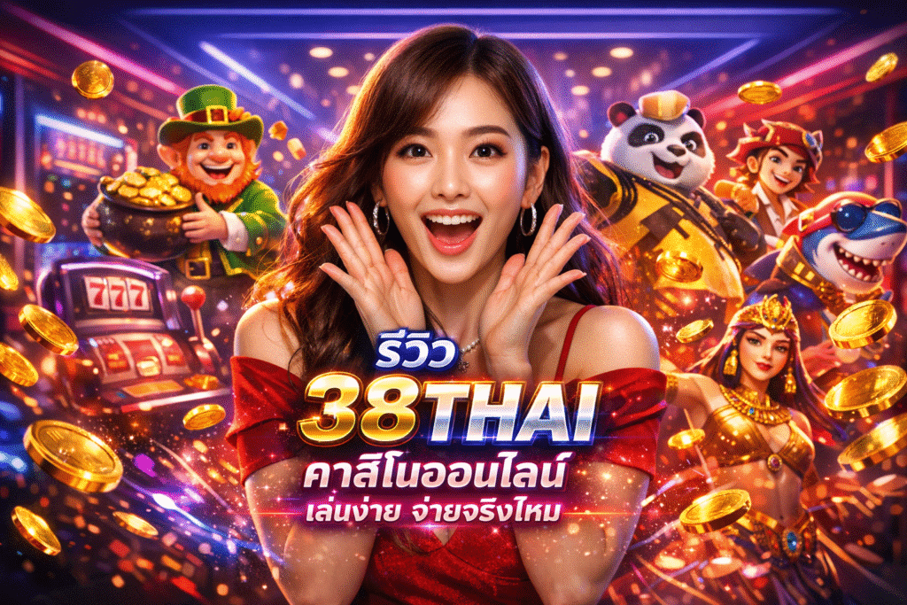 รีวิว 38THAI คาสิโนออนไลน์ เล่นง่าย จ่ายจริงไหม