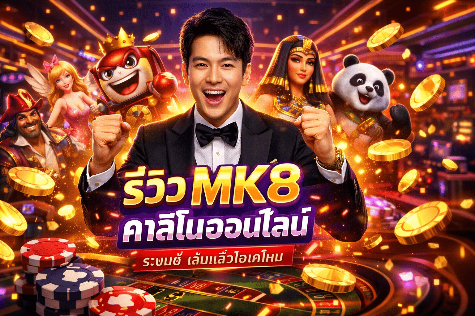 รีวิว MK8 คาสิโนออนไลน์ ระบบดี เล่นแล้วโอเคไหม